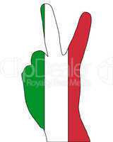 Italienisches Handzeichen