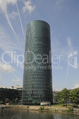 Westhafen Tower in Frankfurt