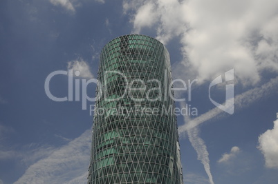 Westhafen Tower in Frankfurt