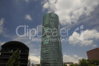 Westhafen Tower in Frankfurt