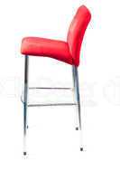 Red bar stool