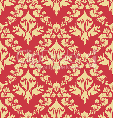 seamless damask pattern