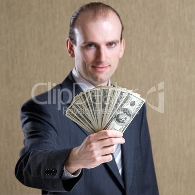 Portret of businessman