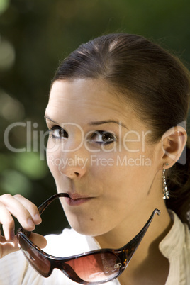 Female with Sunglasses