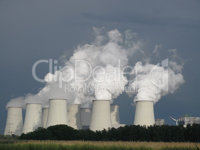 Coal-fired power plant, climate change