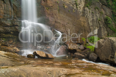 Tropical waterfal