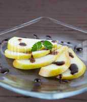 Birnendessert/ pear dessert