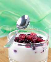 Fruchtjoghurt/ yoghurt with fruits