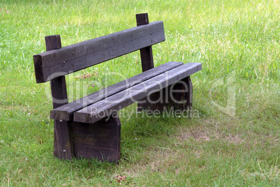 Wooden  bench