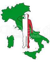 Italienischer Salut