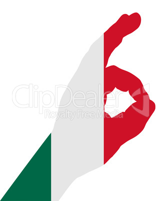 Mexikanisches Handzeichen Mexikanisches Handzeichen