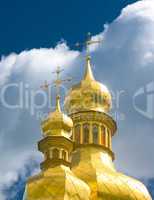 Ukraine, Golden Cupola of Orthodox church