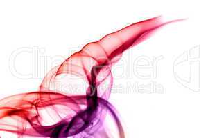 Colored with gradient colorful smoke abstract