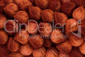 Hazel nuts texture or background