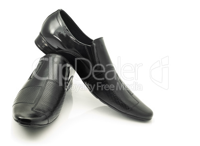Pair of Men's patent-leather shoes