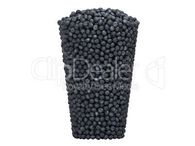 Tasty Blueberry Glass shape