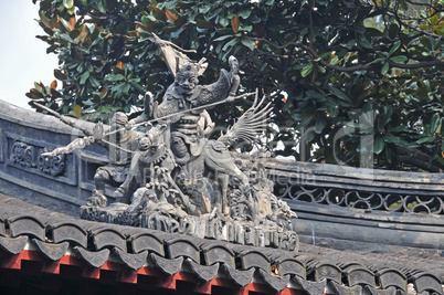 Chinese Roof Warrior