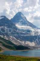 Mount Assiniboine in the Rocky Mountains of Canada