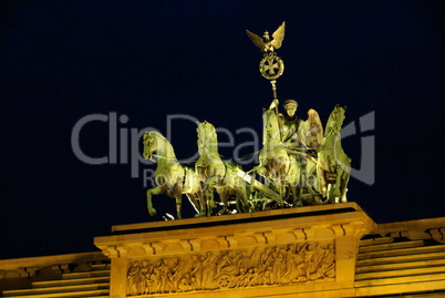 Berlin Brandenburger Tor Nacht - Berlin Brandenburg Gate night 07