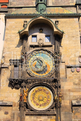 Prag Uhr - Prague tower clock 01