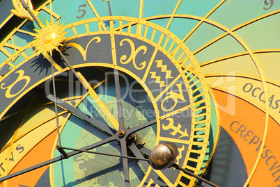 Prag Uhr - Prague tower clock 04
