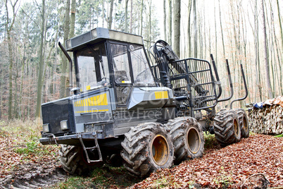 Holzrückemaschine