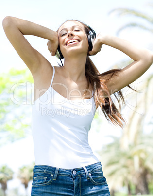 Women enjoying the music