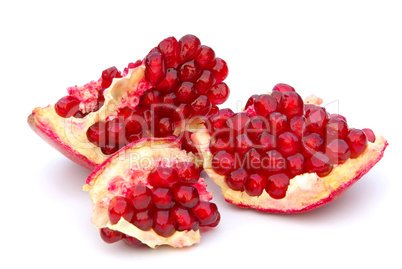 Granatapfel freigestellt - pomegranate isolated 07