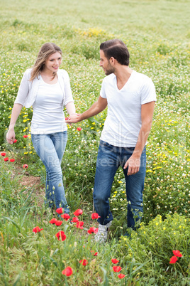 Couple in the park