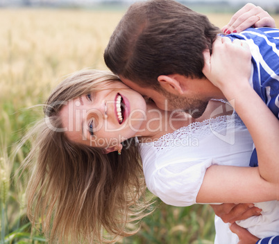 Happy young couple