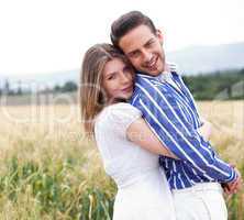 Happy young couple