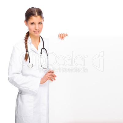 Junge Ärztin