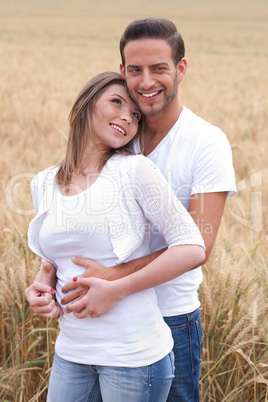 Couple having a good time