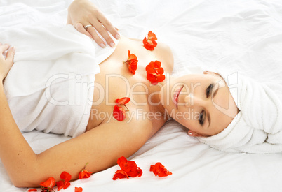 red petals spa