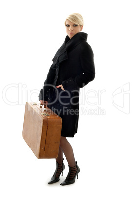 suitcase lady