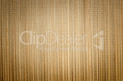 Bamboo Mat Background with Vignette