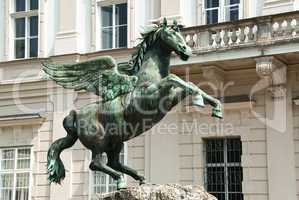 Pegasus sculpture in Salzburg