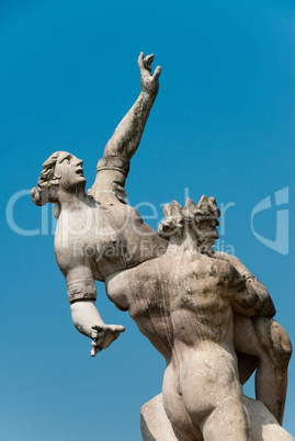 Sculpture on the mirabel garden, Salzburg, Austria