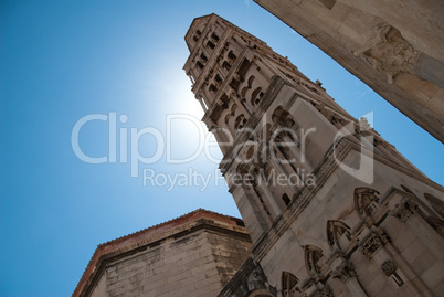The dioclesian palace in Split
