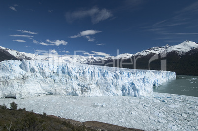 The Glacier Perito Moreno in Patagonia, Province of Santa Cruz, Argentina