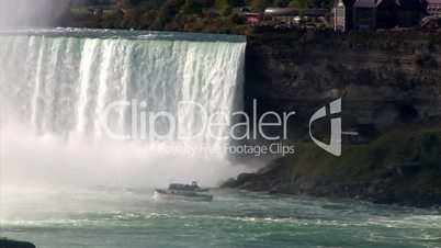 Niagara Falls in slow-motion.