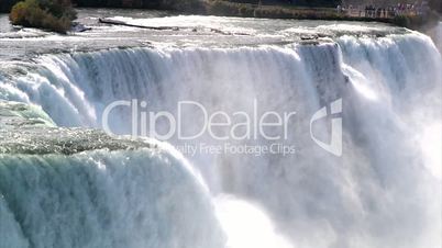 Niagara Falls in slow-motion.