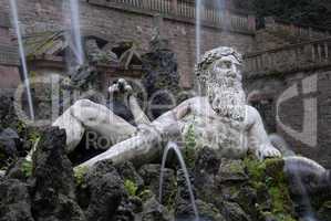 Baccus Fountain in Heidelberg