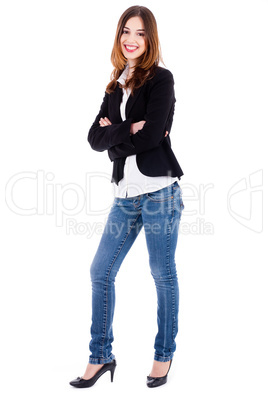 fashion female model standing