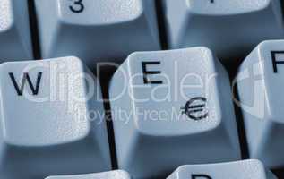 Computer Keyboard with Euro Symbol