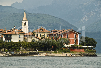 Fishers Islands in the Lago Maggiore