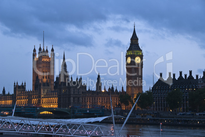 The Parliament Building in London, Uk
