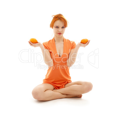 orange meditaton