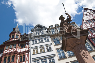 Traditional houses in the R?mer, Frankfurt am Main, Germany