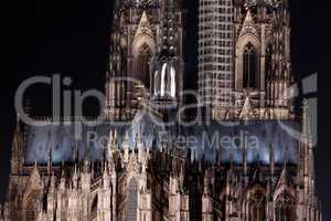 Kölner Dom bei Nacht